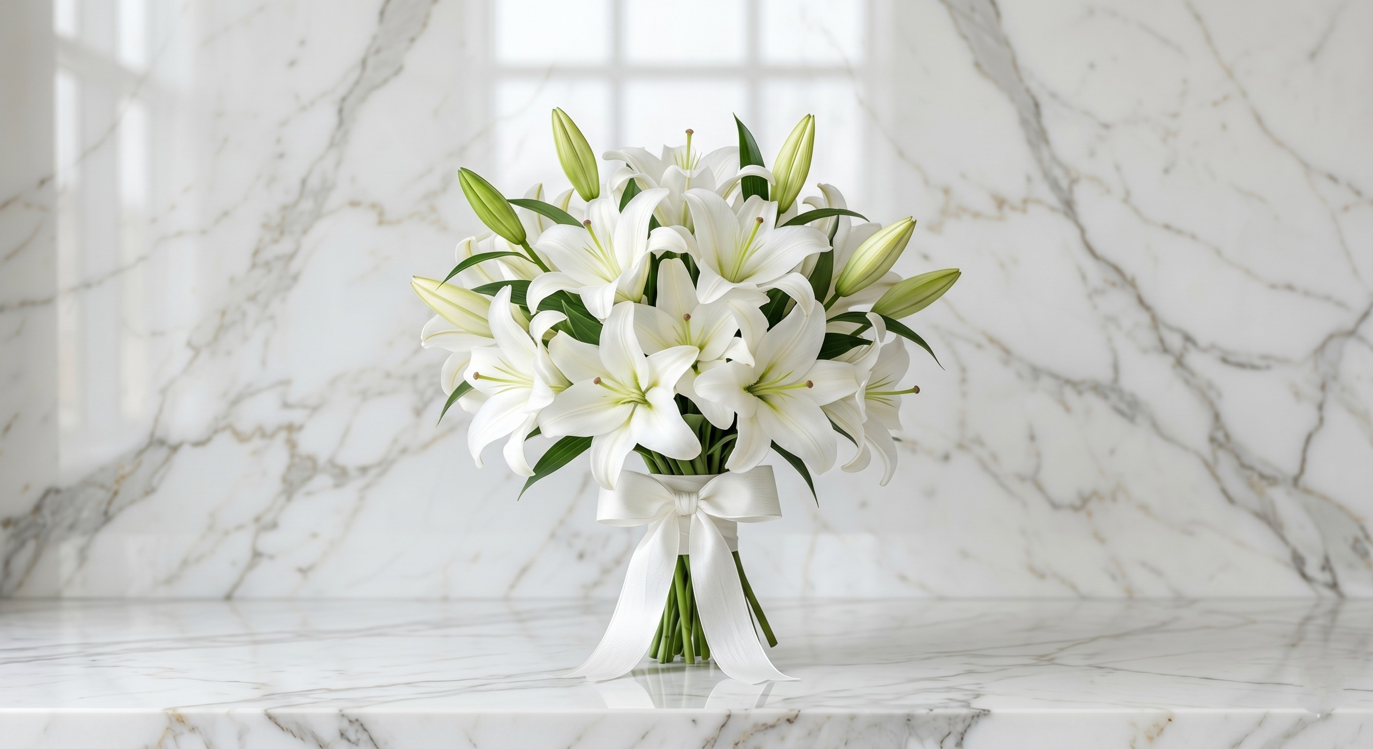 Lilly bridal bouquet
