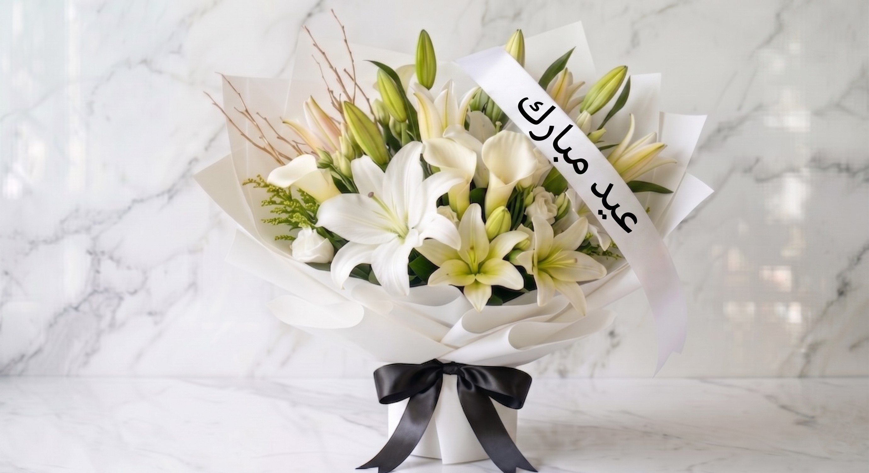 EID MUBARAK SPECIAL LILLY BOUQUET