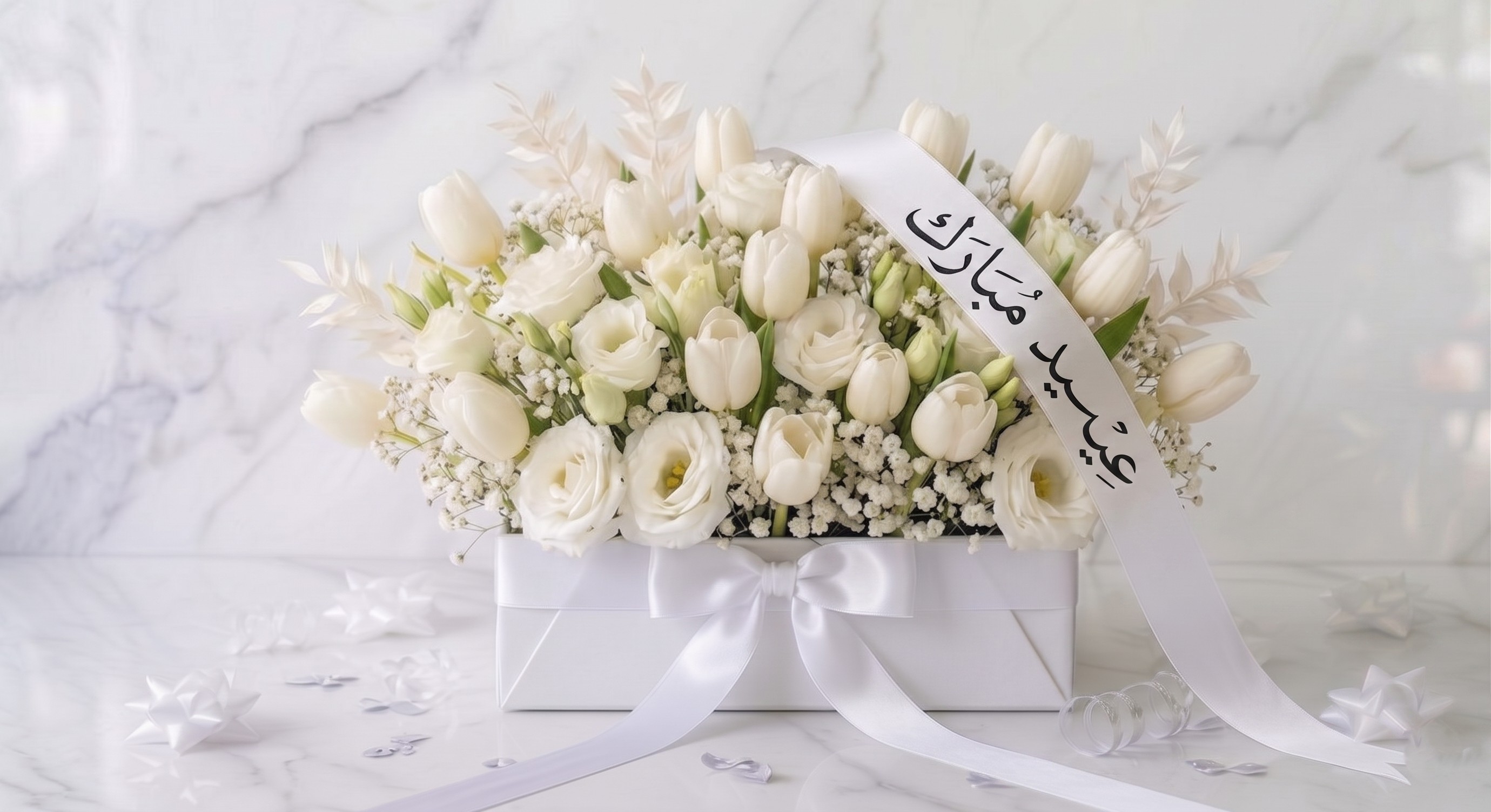 EID MUBARAK SPECIAL TULIP MIX ARRANGEMENT