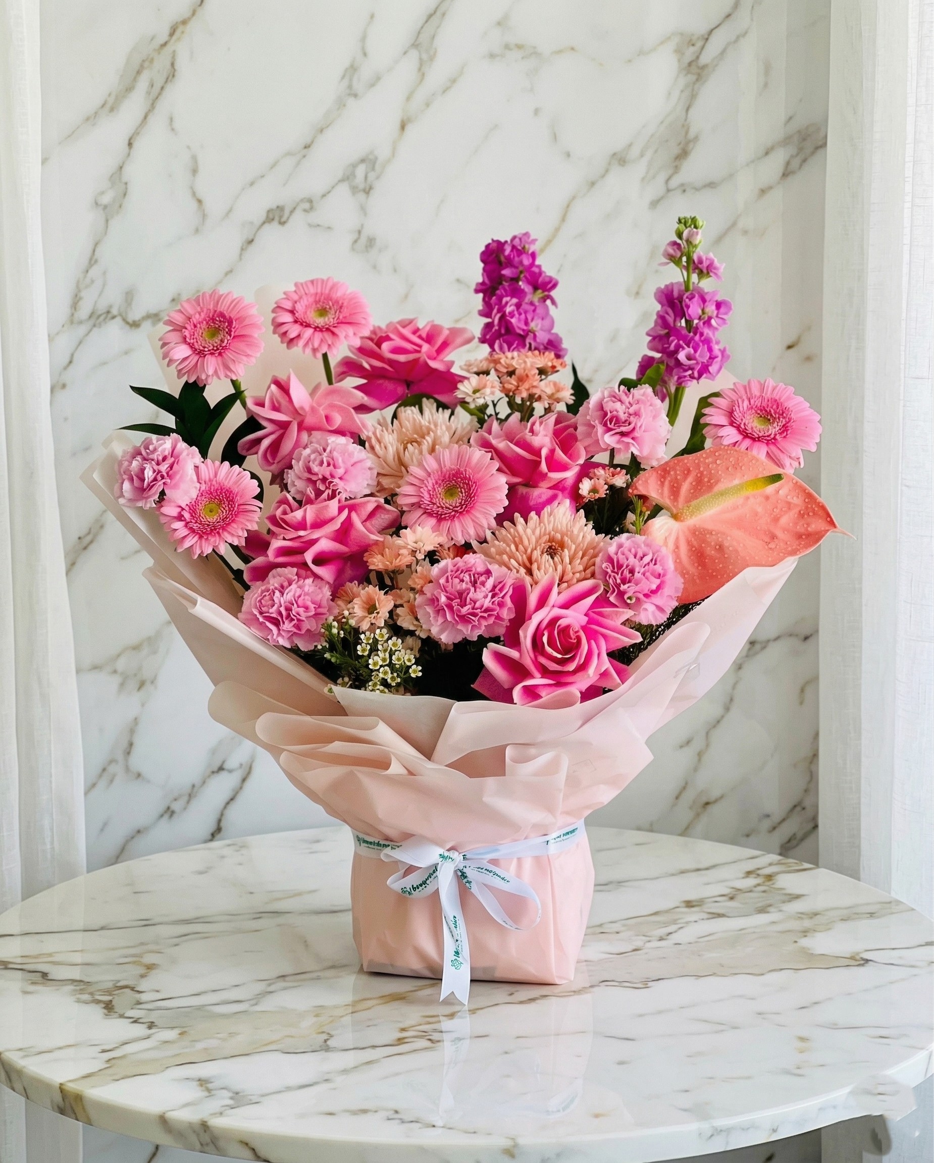 Eid special only pink bouquet