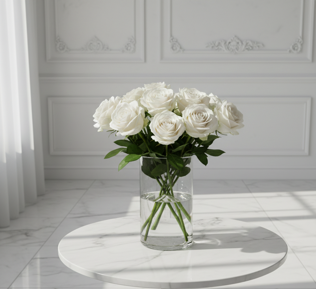 eid special simple vase arrangement