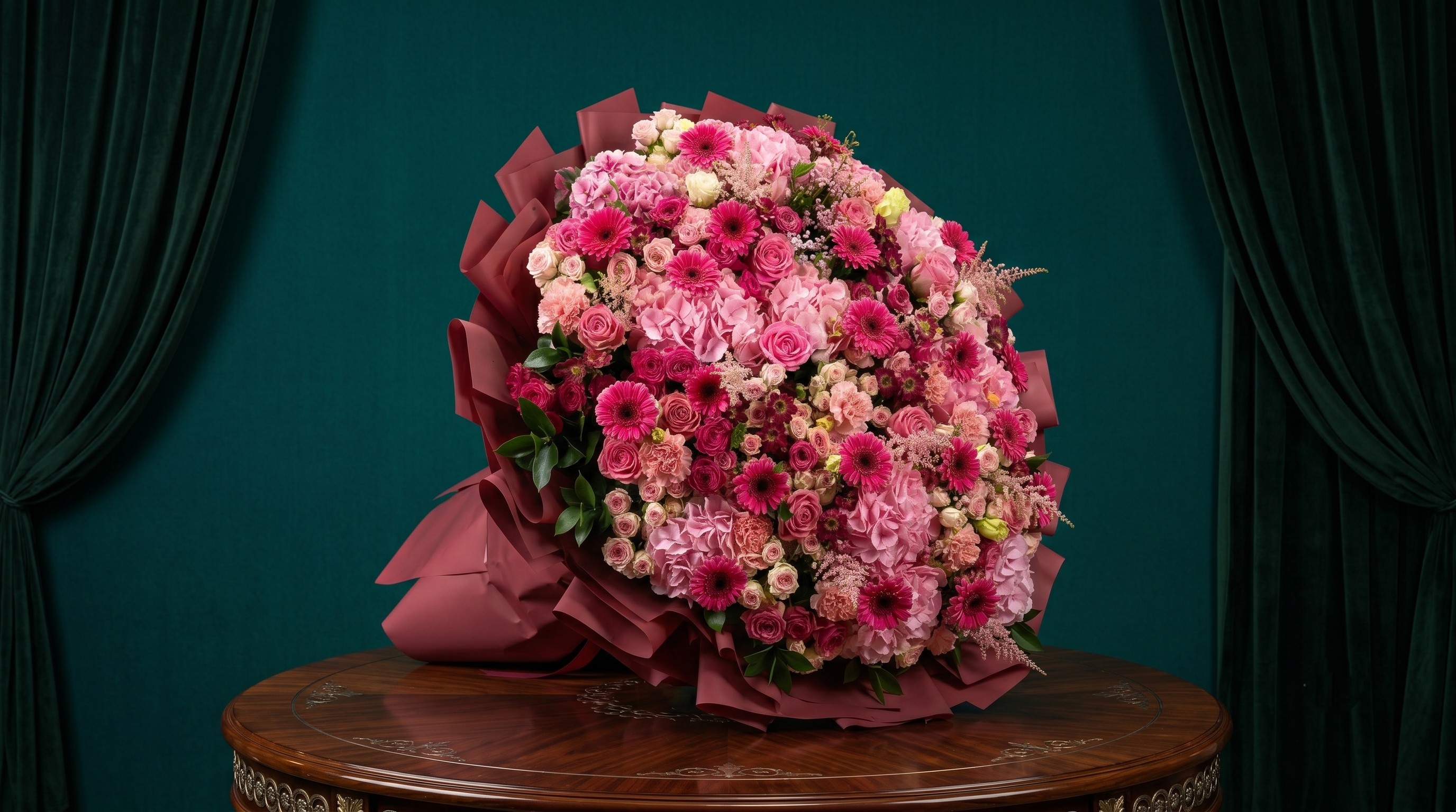 Hand bouquet heavy party premium mixed bouquet