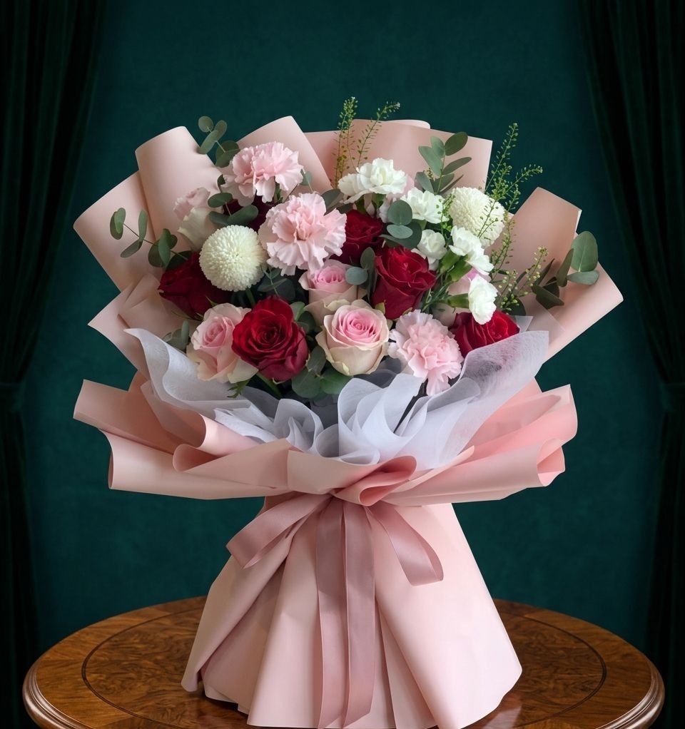 باقة زهور متعددة-40