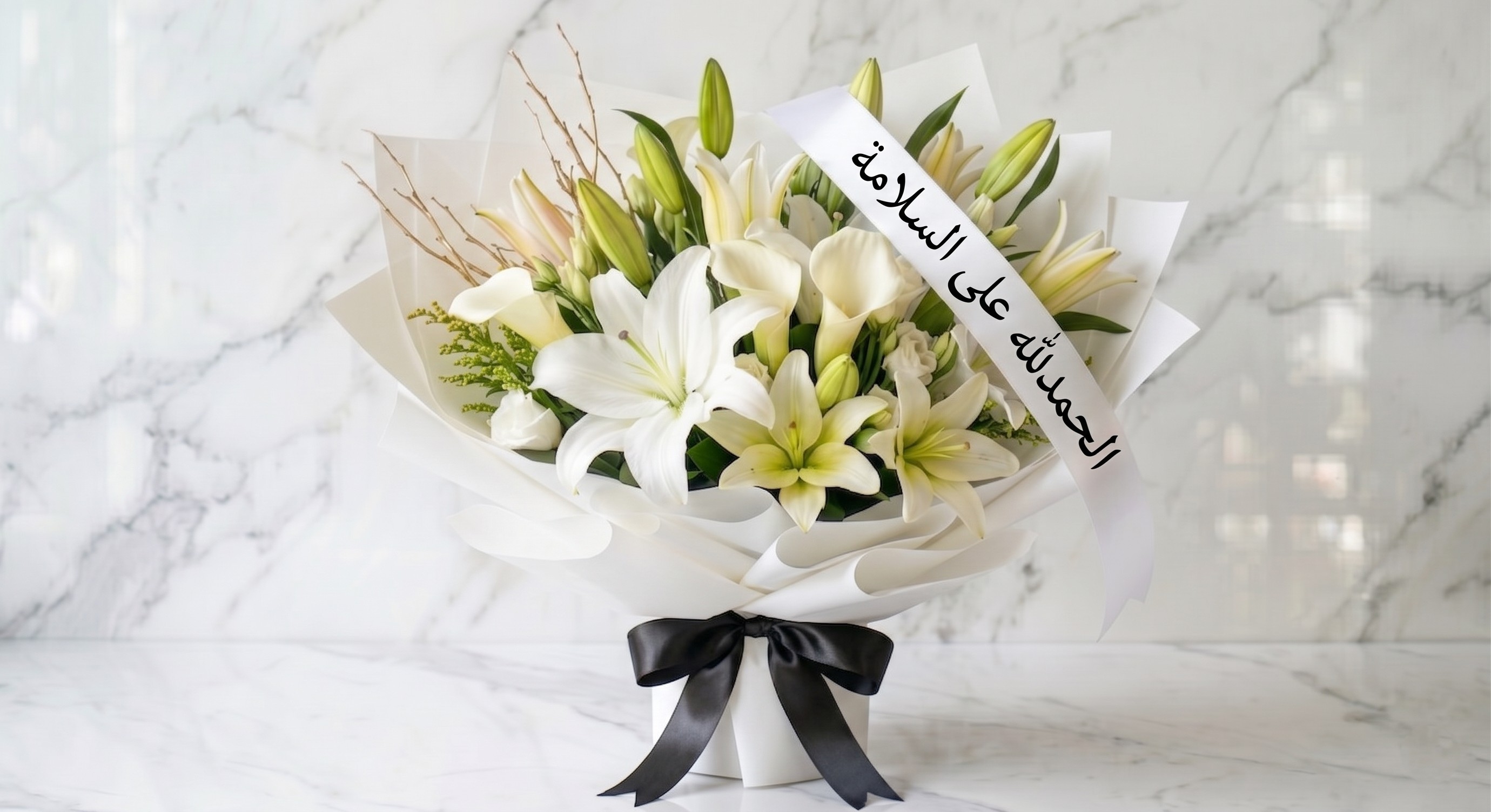 get well soon lilly bouquet
