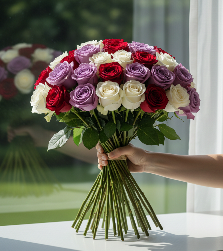 30 MIX ROSES SET NO-5005