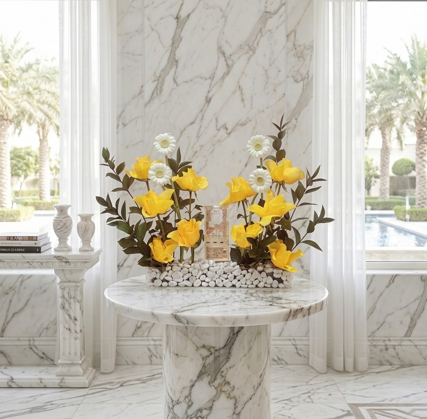 only yellow arrangement NO-638